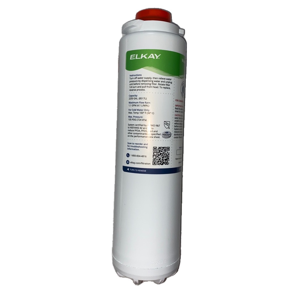 Elkay WaterSentry 71300C PFOA/PFOS (PFAS) + Lead + Microplastics Water Filter